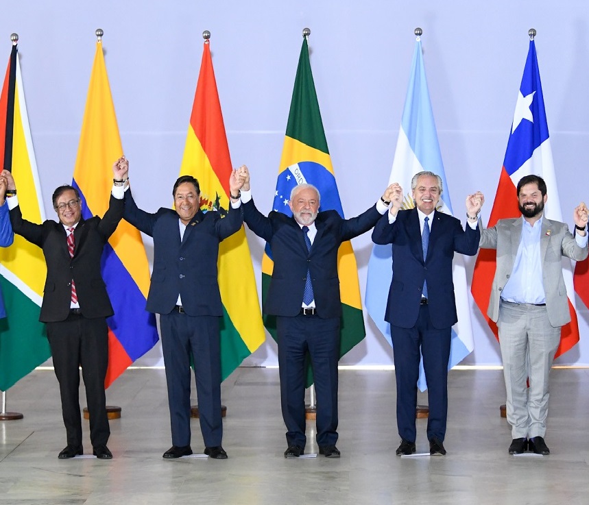 Lula, López Obrador, Boric, Petro, Arce y Abdo Benítez piden a Biden que respalde a la Argentina ante el FMI